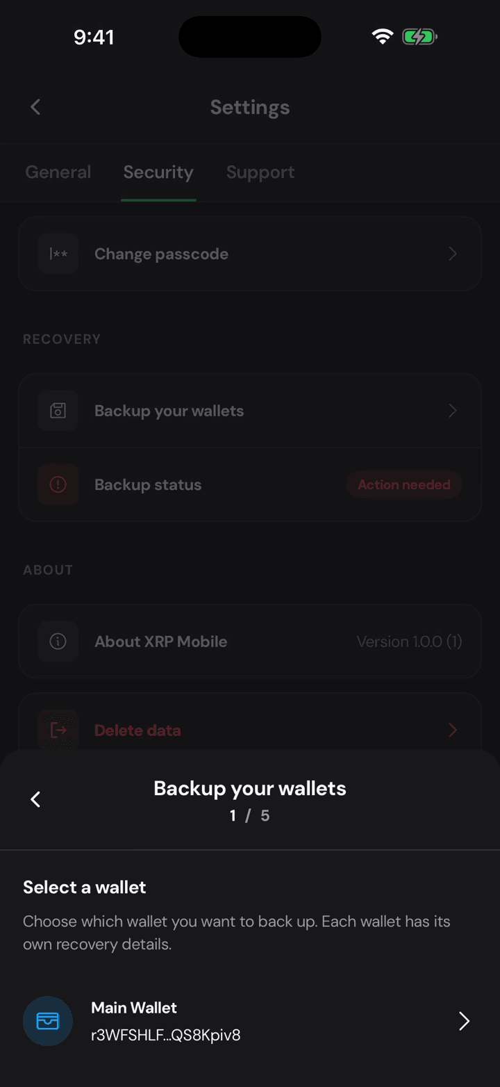 Pick the wallet