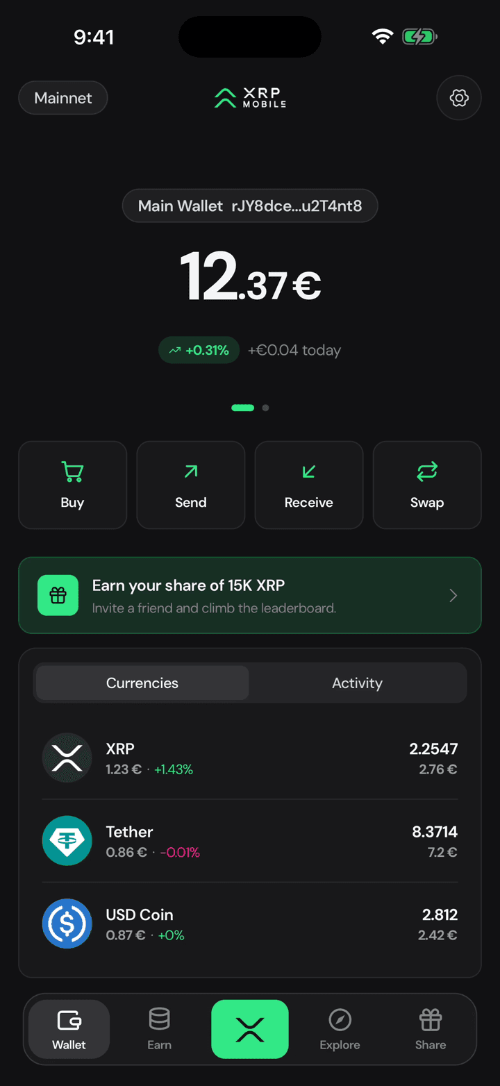 Tap Receive