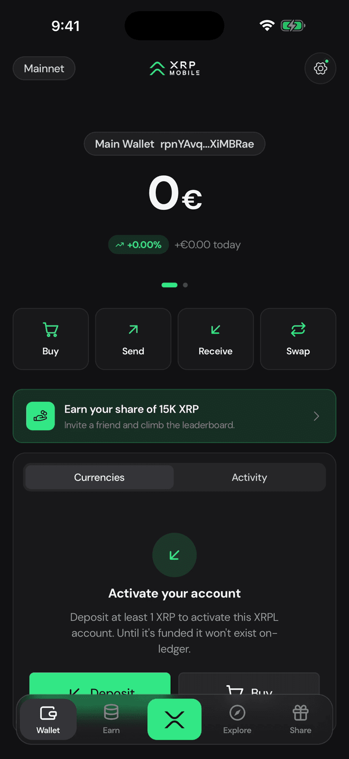 Settings, then Support