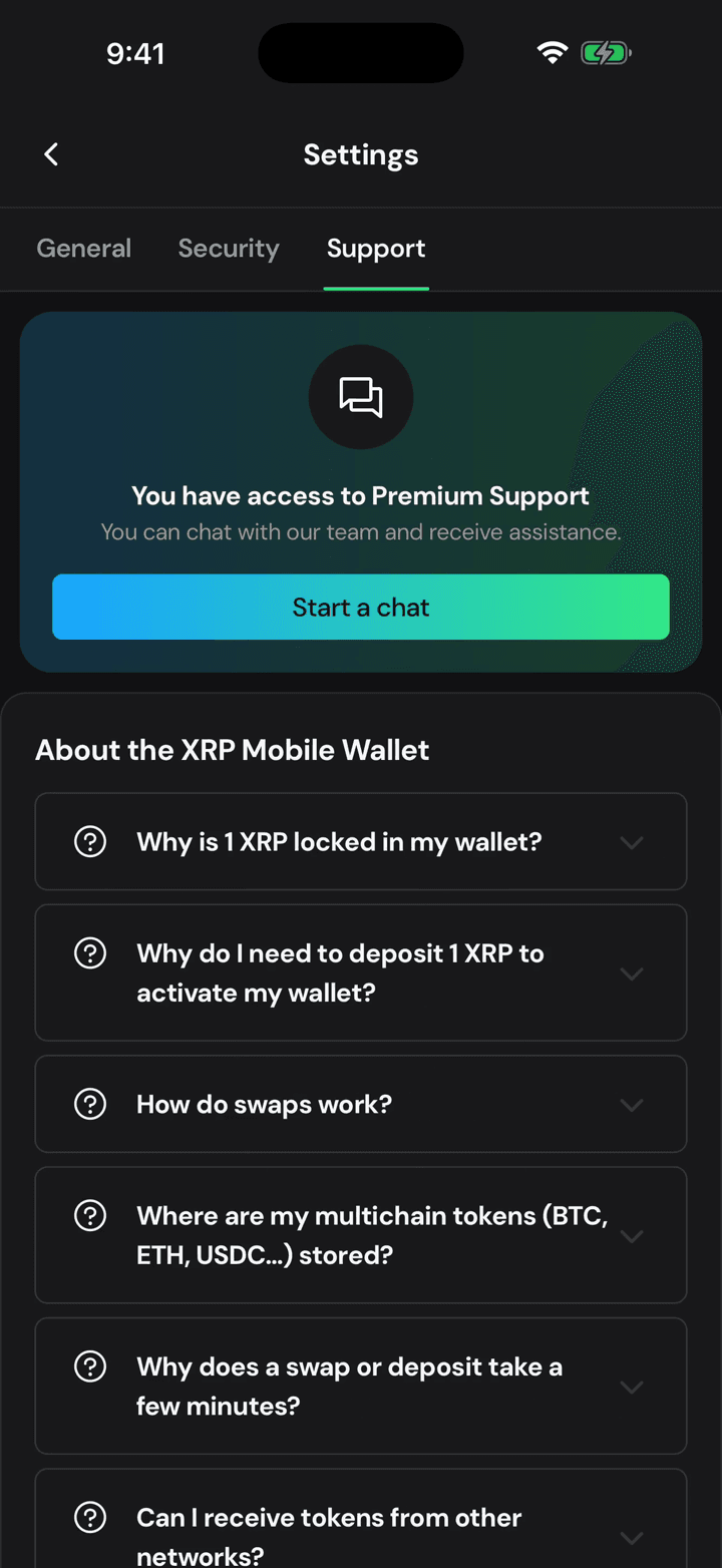 Chat with the team
