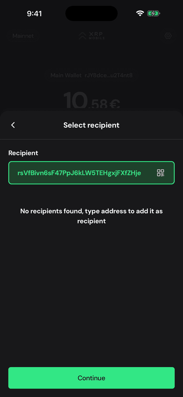 Green means it checks out